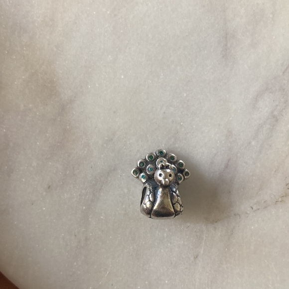 Authentic Retired Pandora Peacock 🦚 Charm - Picture 6 of 7